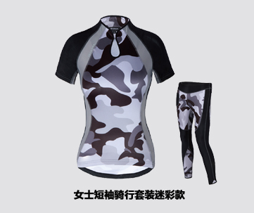 女士短袖騎行套裝