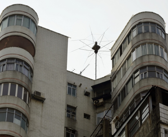 1994年 廣西華藍(lán)設(shè)計院設(shè)計院防雷工程  使用DK-150型避雷針